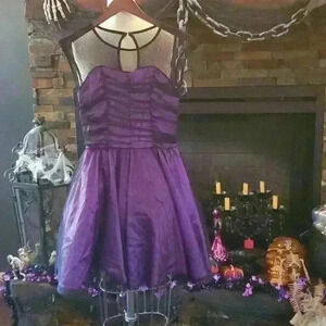 Retro style purple jazz costume
